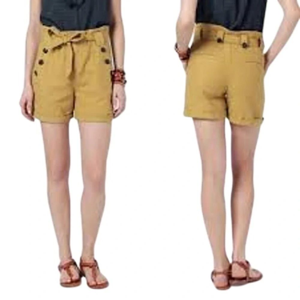 Daughters of the Liberation‎ linen blend paperbag shorts - Size 4